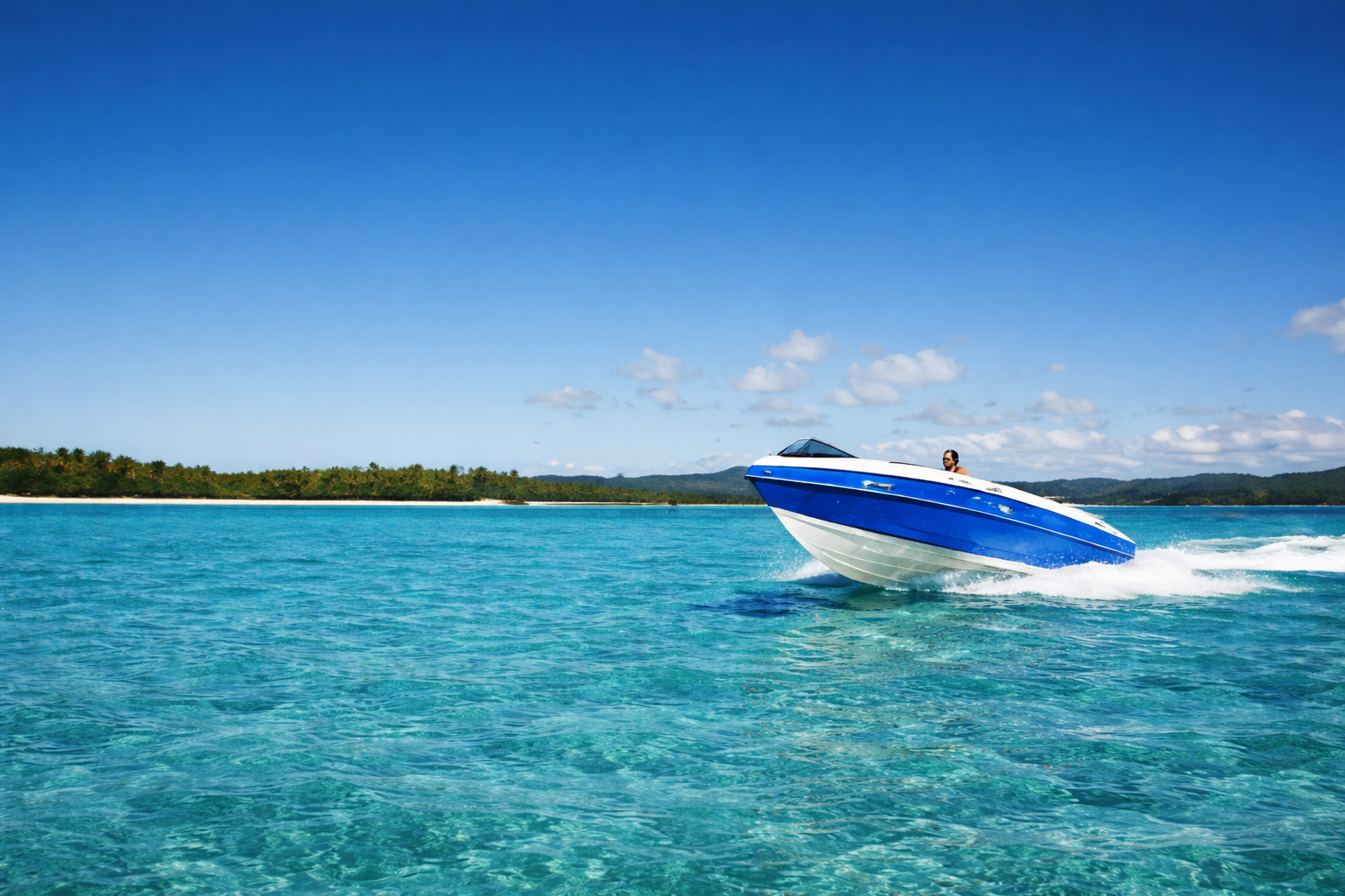 Ile Aux Cerfs Island By SpeedBoat
